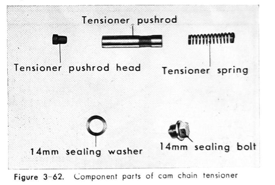 Honda C90 - cam chain & cam chain tensioner