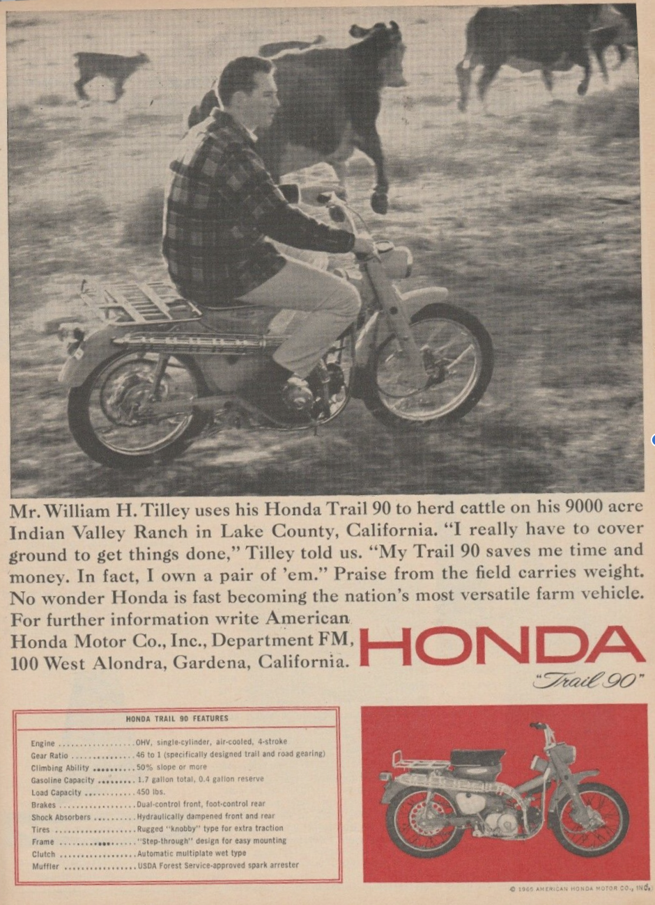 Honda CT90 - Front Suspension