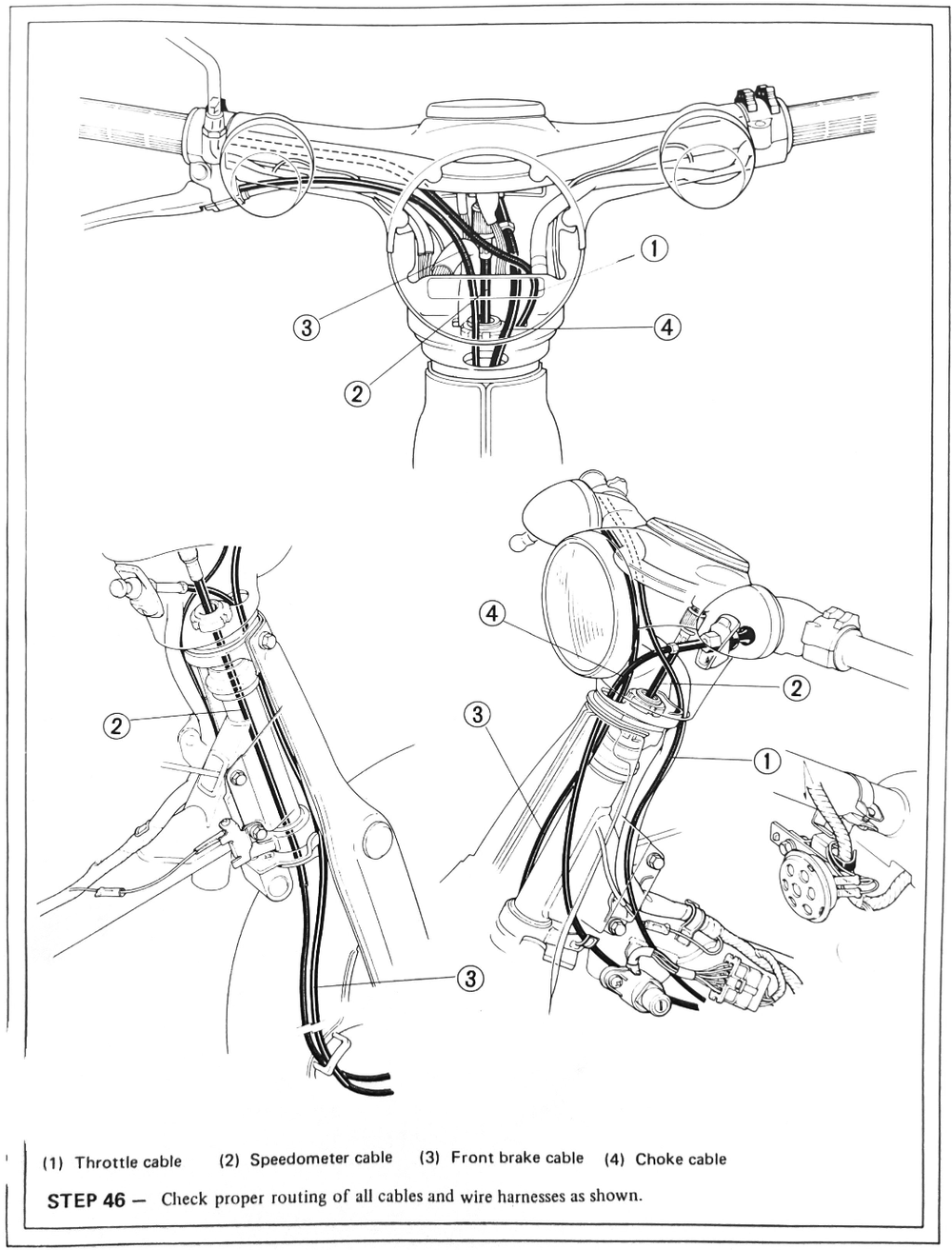 Honda C90 - putting it back together