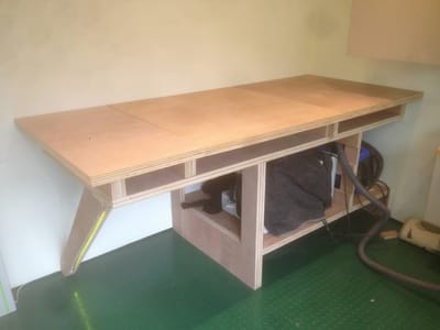 plywood workbench