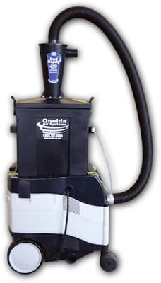 Oneida Ultimate Dust Deputy II - Dust Collection In Action