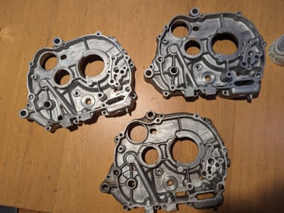 Honda CT90 K1 - crank and crankcases