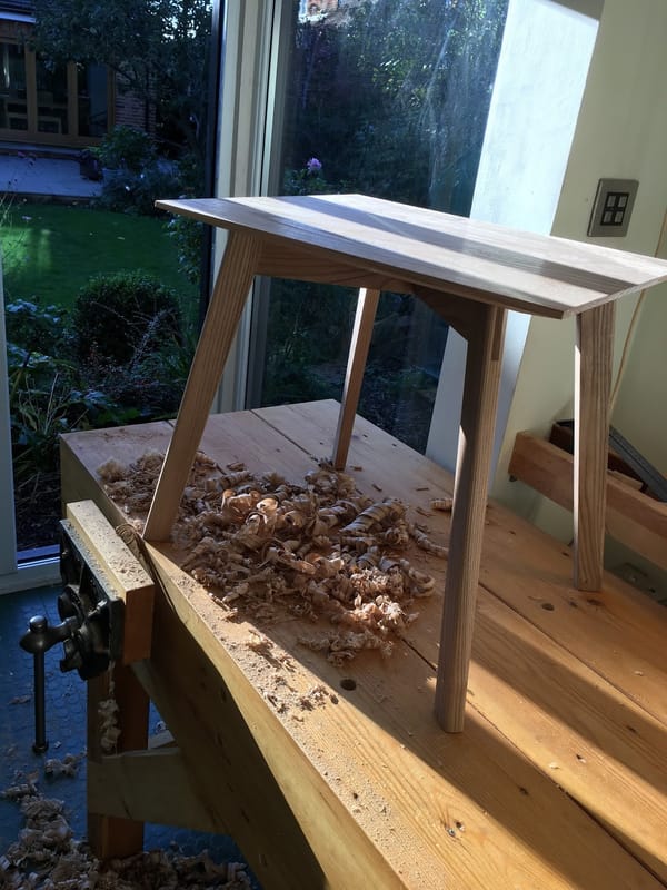 side table bridle joints