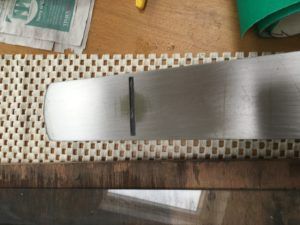 bench planes - flattening the sole